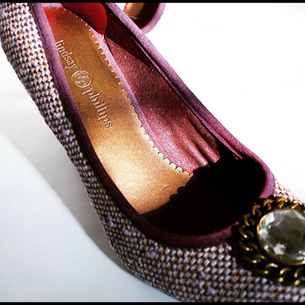 Lindsay Phillips- Tweed pumps